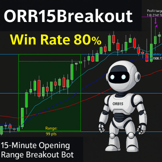 ORB15Breakout (Opening Range Breakout Bot for NQ & MNQ) for NinjaTrader 8 Platform